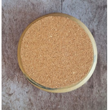 Bandeja Anillos Marmolado Ochre/Negro