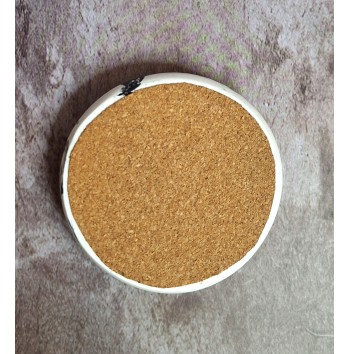 Bandeja Anillos Marmolado Blanco y Negro mod. I