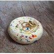 Bandeja Anillos Terrazzo White