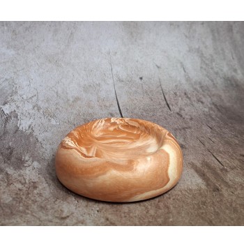 Bandeja Anillos Marmolado Terracota y Blanco